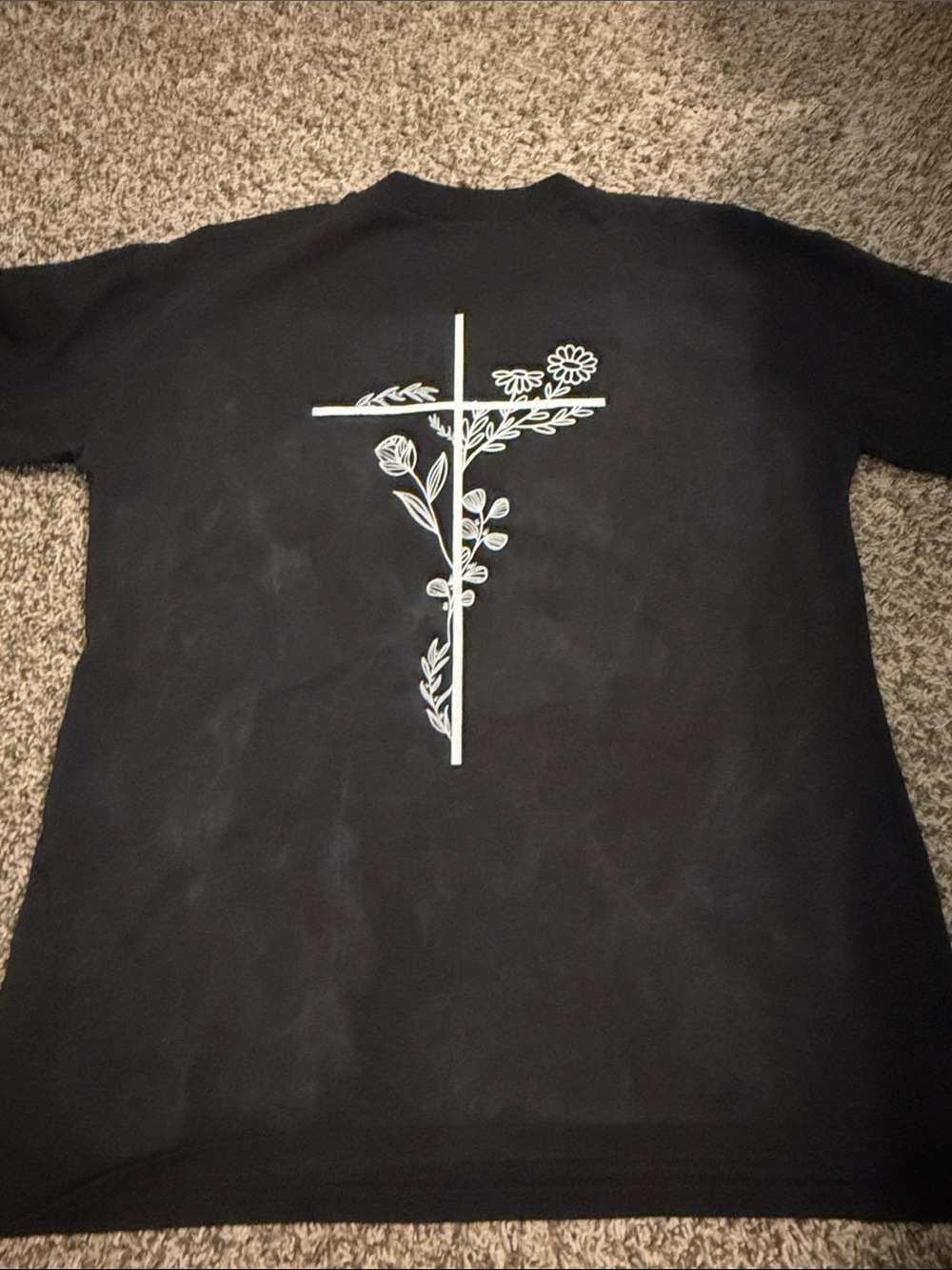 SAVD Women's Black Christian faith Bike Shorts with Inner Lining & matching top - Picture 7 of 8